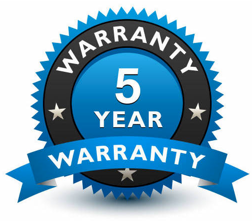 Aqua 5-Year Warranty