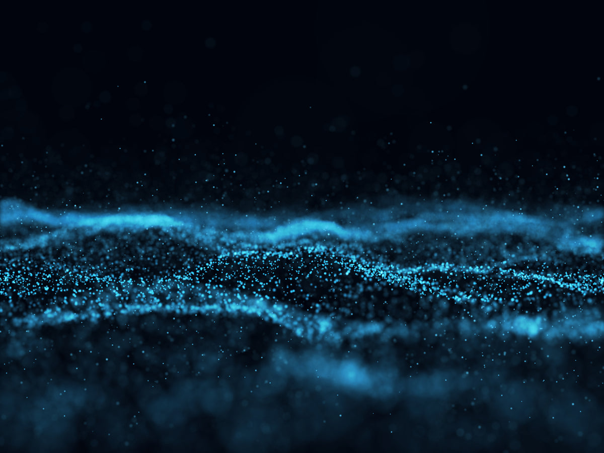 Abstract Aqua technical background