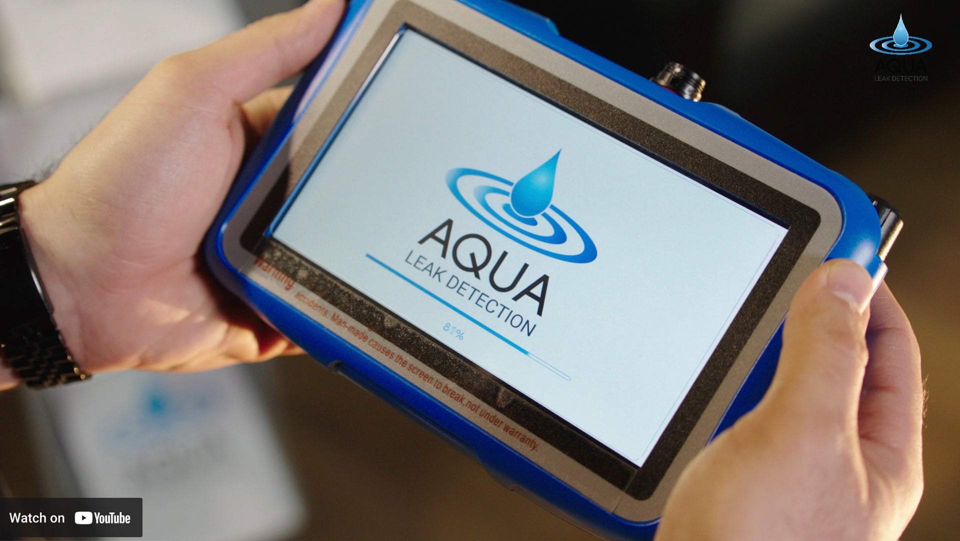 Load video: Introducing the Aqua-L Series - Acoustic Leak Detection